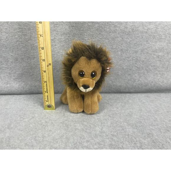 TY Beanie Baby Cecil The Lion Bean Bag Plush 2015 Brown Zimbabwe - Picture 6 of 6